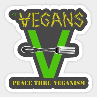 The Vegans Sticker